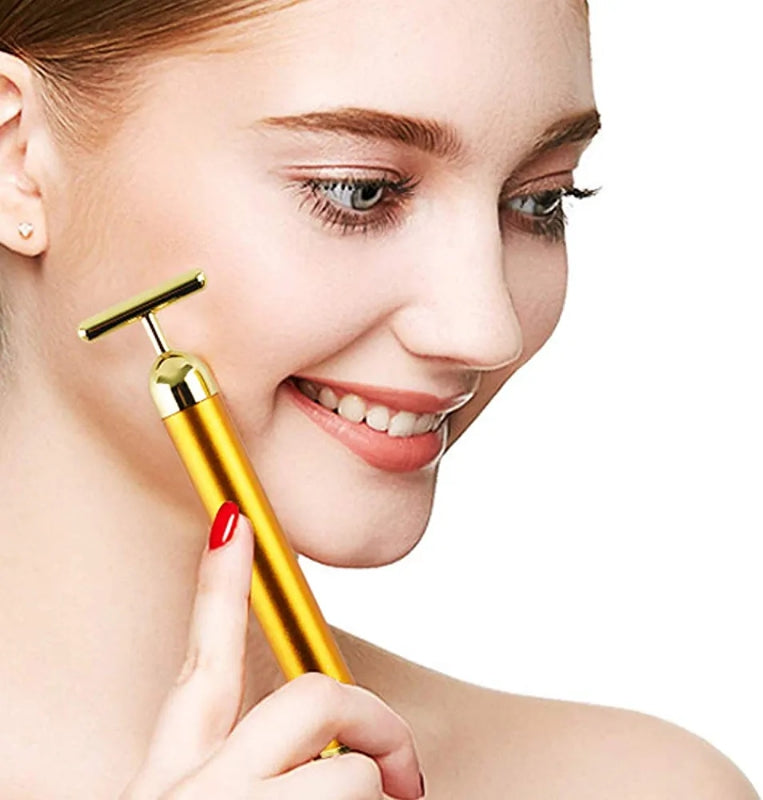 Golden Pulse Facial Masager Face Vibrator