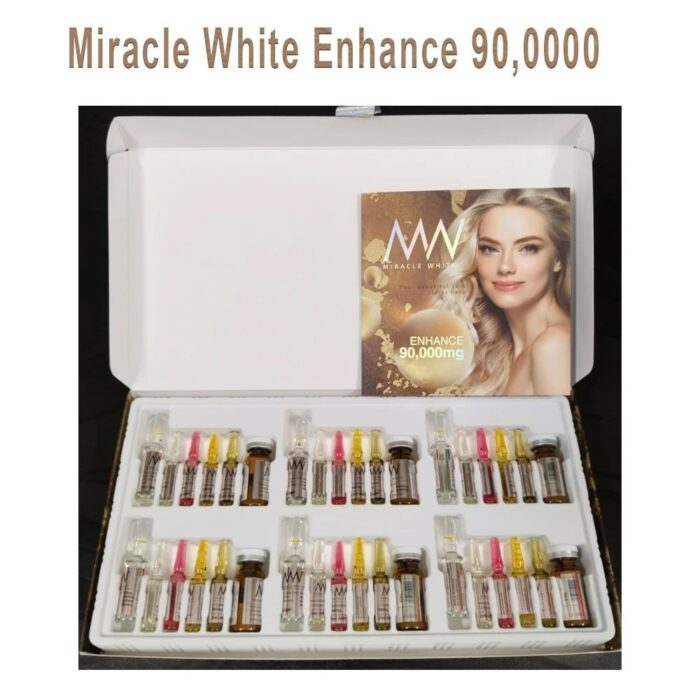 Miracle White Enhance 90000mg Nano Concentrated Glutathione Injection
